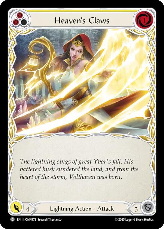 [OMN] Heaven's Claws (Yellow) — OMN173