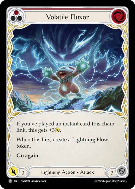 [OMN] Volatile Fluxor (Red) — OMN178