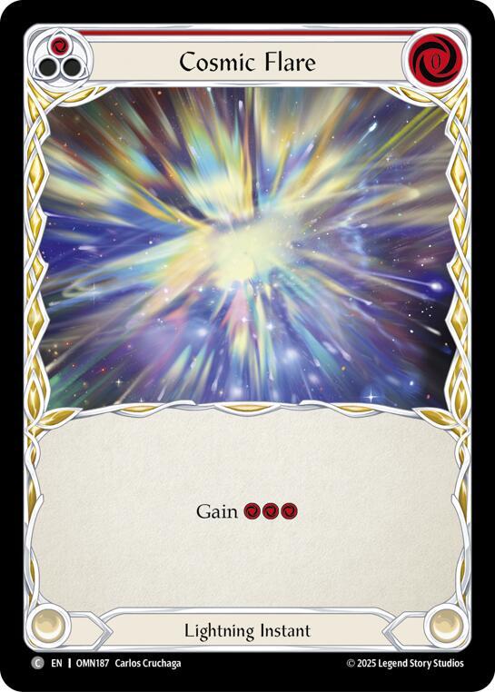 [OMN] Cosmic Flare (Red) — OMN187