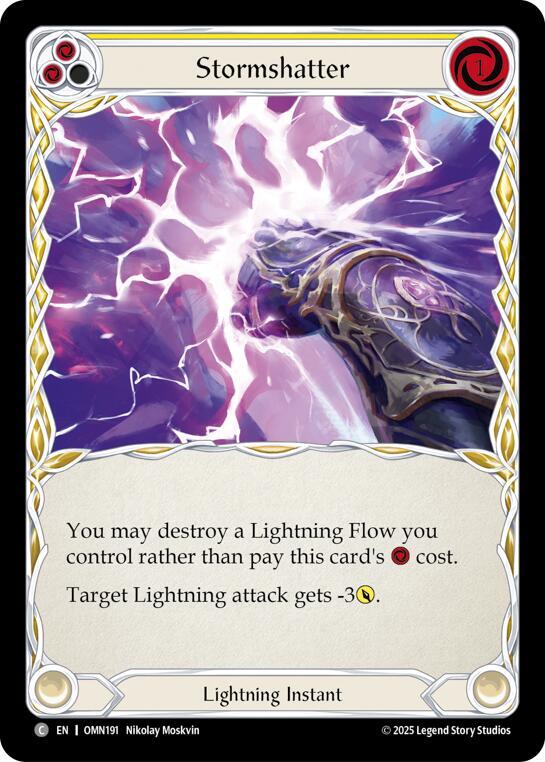 [OMN] Stormshatter (Yellow) — OMN191