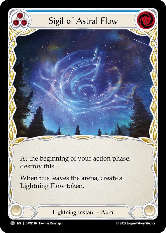 [OMN] Sigil Of Astral Flow (Blue) — OMN199