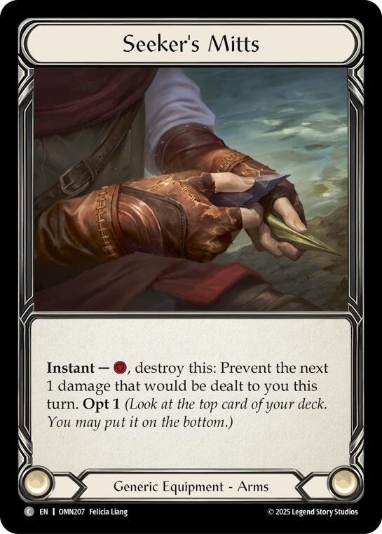 [OMN] Seeker's Mitts — OMN207