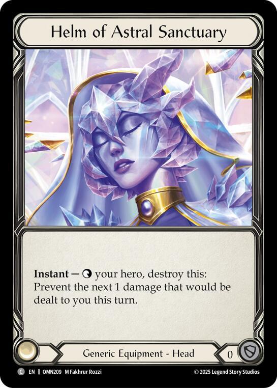 [OMN] Helm Of Astral Sanctuary — OMN209