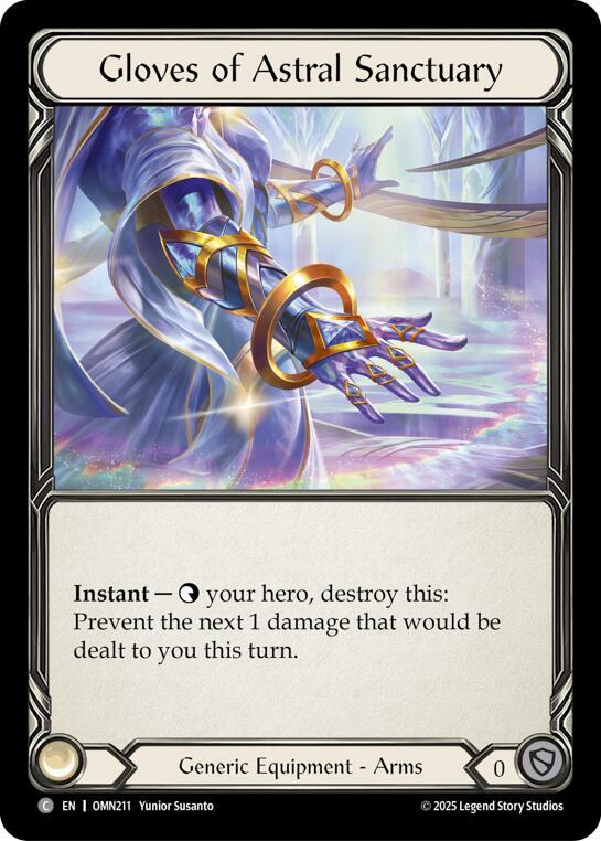 [OMN] Gloves Of Astral Sanctuary — OMN211
