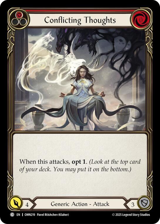 [OMN] Conflicting Thoughts (Red) — OMN219
