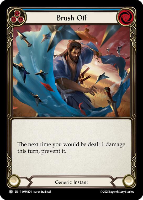 [OMN] Brush Off (Blue) — OMN224