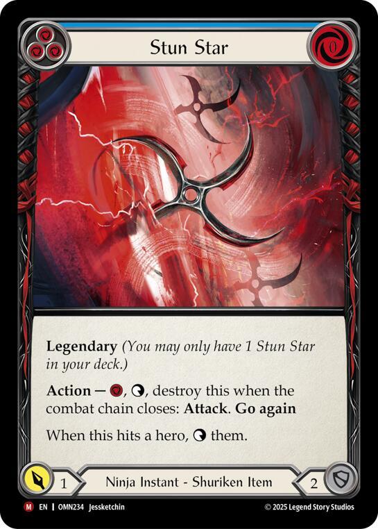 [OMN] Stun Star (Blue) — OMN234
