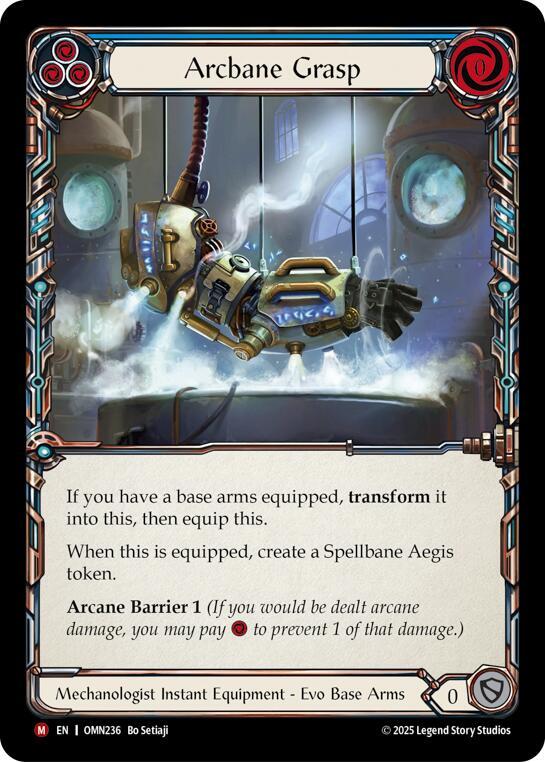 [OMN] Arcbane Grasp (Blue) — OMN236