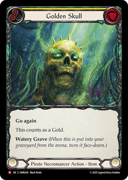 [OMN] Golden Skull (Yellow) — OMN240