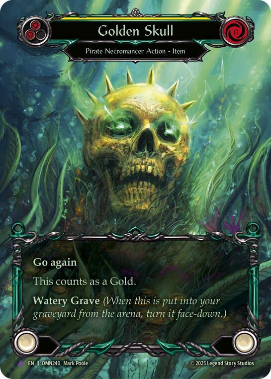 [OMN] Golden Skull (Yellow) (Marvel) — OMN240