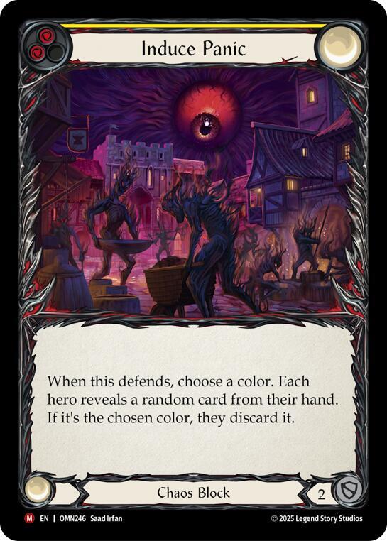 [OMN] Induce Panic (Yellow) — OMN246