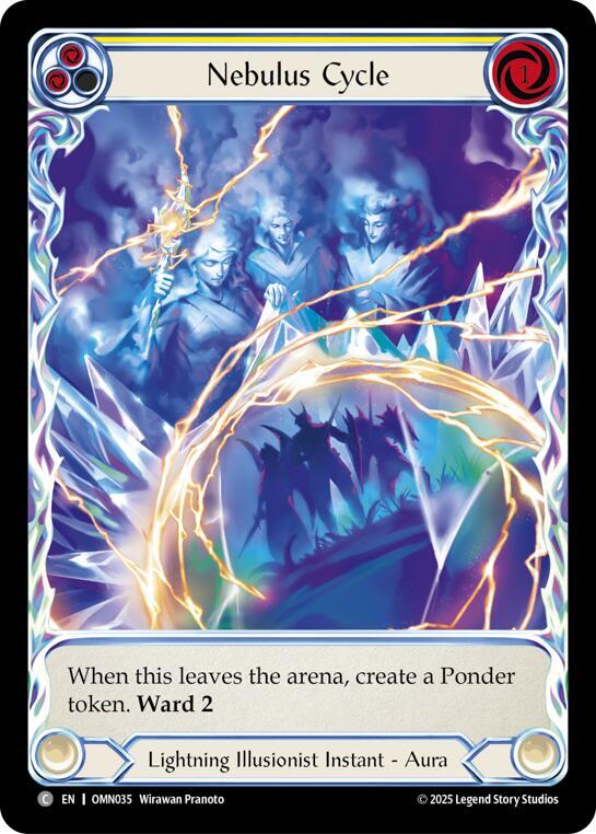 [OMN] Nebulus Cycle (Yellow) (Extended Art) — OMN035