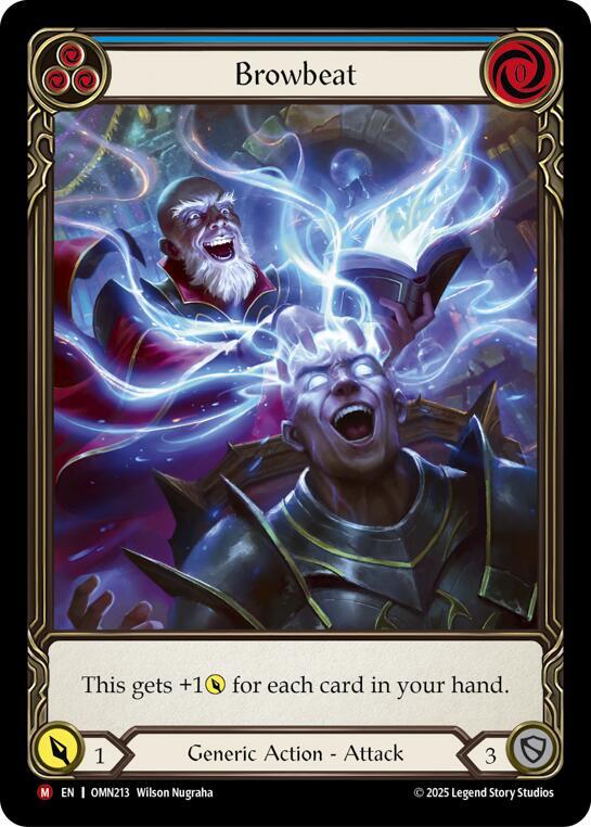 [OMN] Browbeat (Blue) (Extended Art) — OMN213