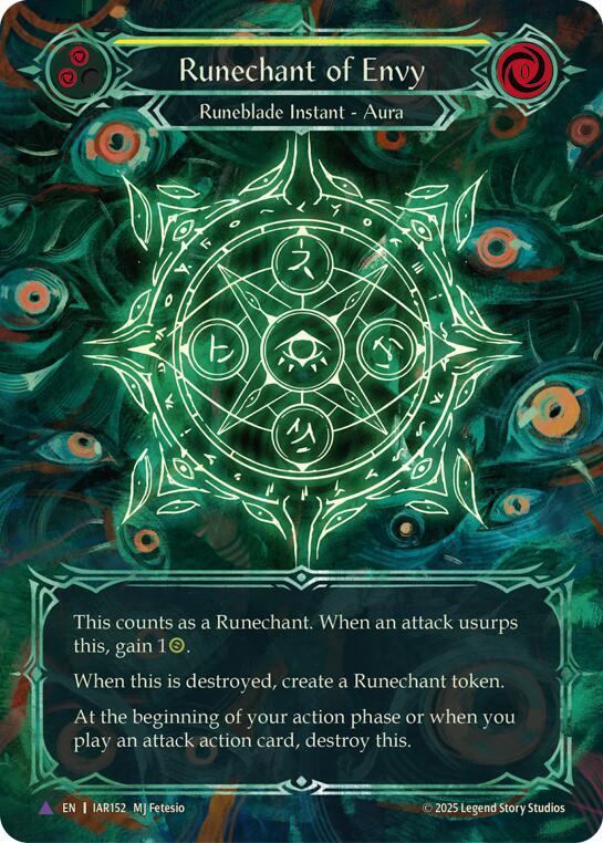 [OMN] Runechant of Envy (Yellow)(Marvel) — IAR152-MV