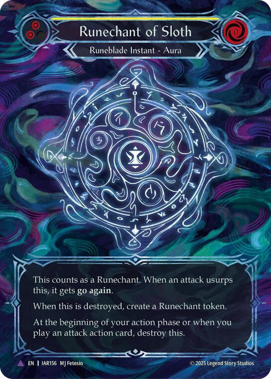 [OMN] Runechant of Sloth (Yellow)(Marvel) — IAR156-MV