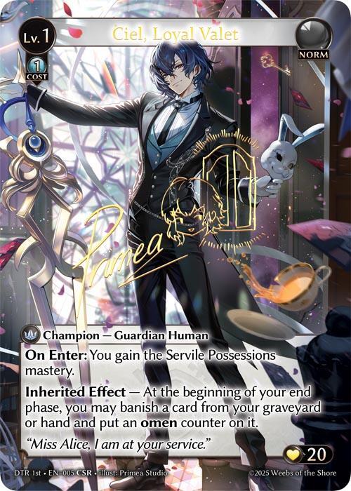 [DTR] Ciel, Loyal Valet (CSR) — 005