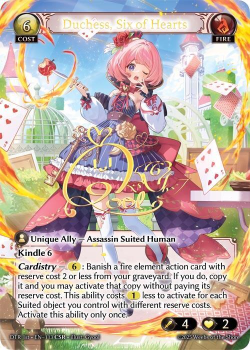 [DTR] Duchess, Six of Hearts (CSR) — 113