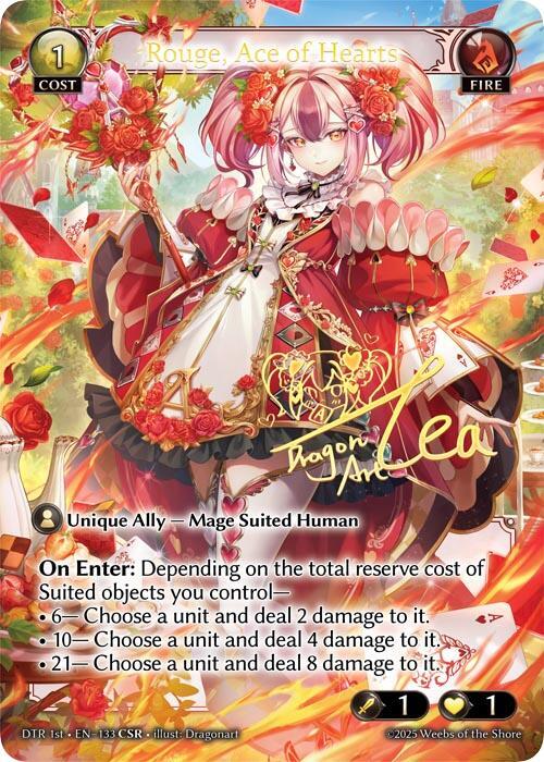 [DTR] Rouge, Ace of Hearts (CSR) — 133