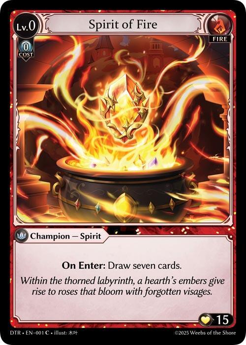 [DTR] Spirit of Fire — 001
