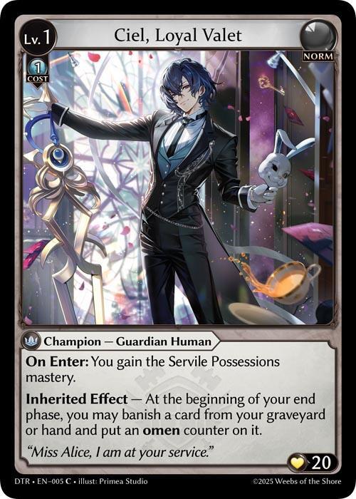[DTR] Ciel, Loyal Valet — 005