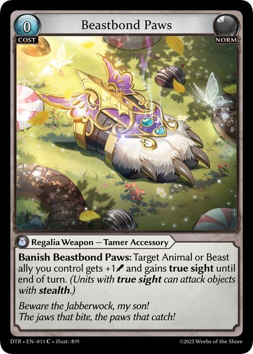 [DTR] Beastbond Paws — 011