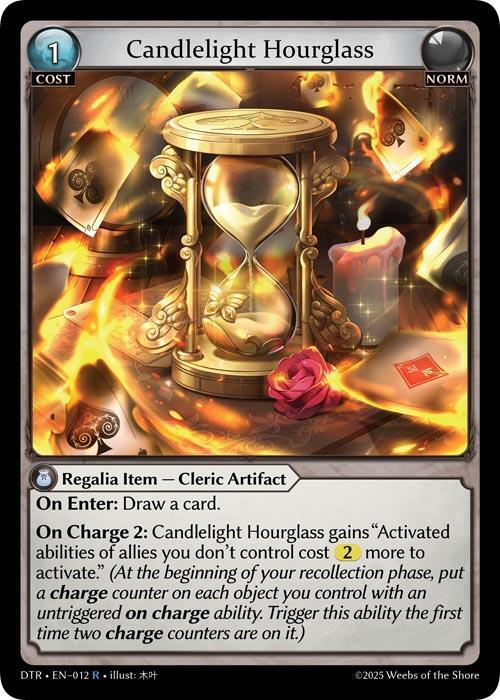 [DTR] Candlelight Hourglass — 012