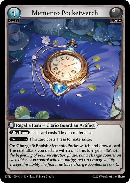 [DTR] Memento Pocketwatch — 014