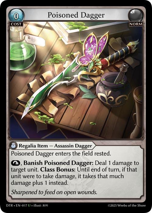 [DTR] Poisoned Dagger — 017