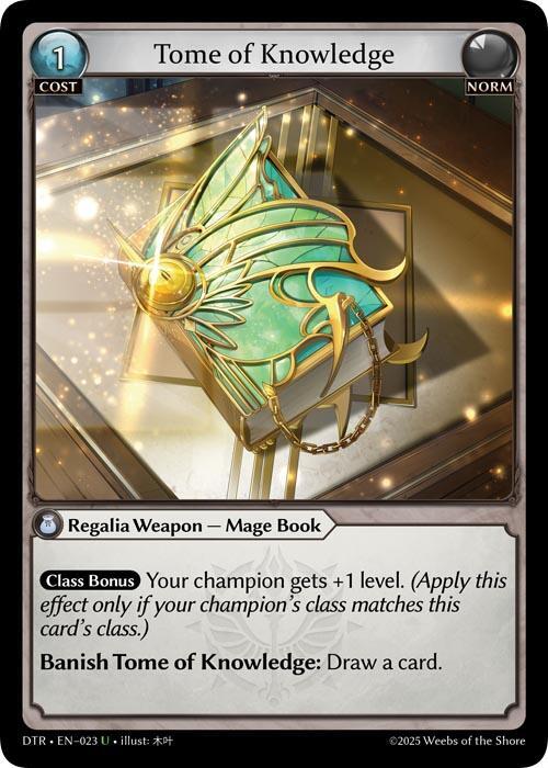 [DTR] Tome of Knowledge — 023