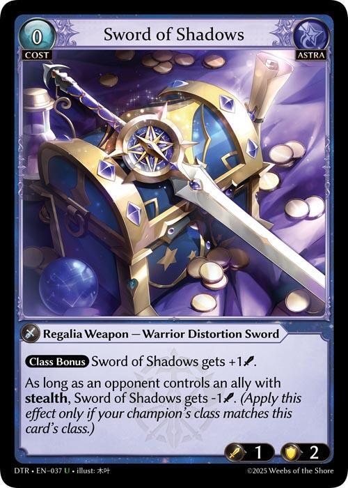 [DTR] Sword of Shadows — 037