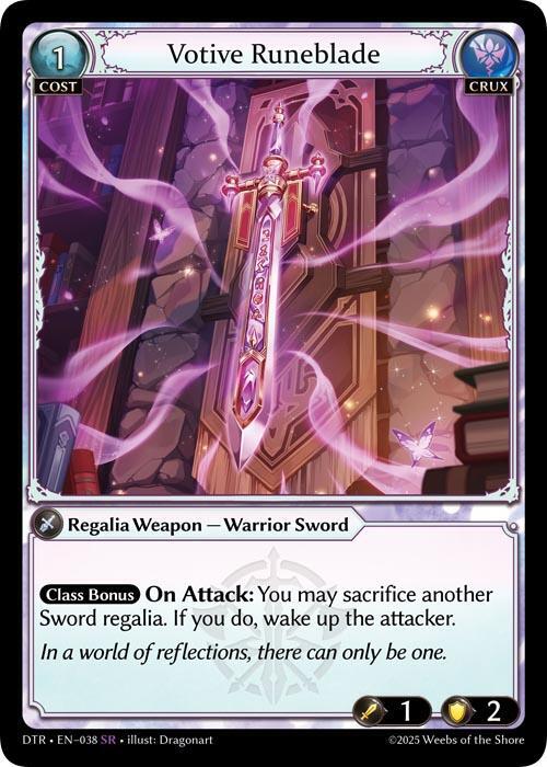 [DTR] Votive Runeblade — 038