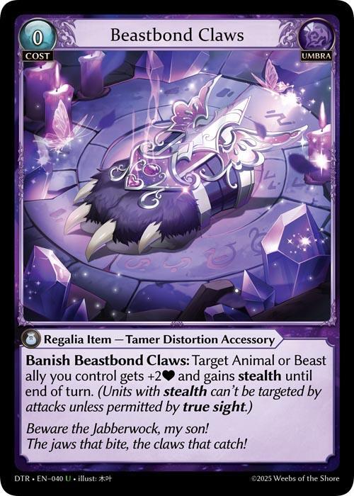[DTR] Beastbond Claws — 040