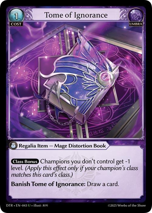 [DTR] Tome of Ignorance — 043