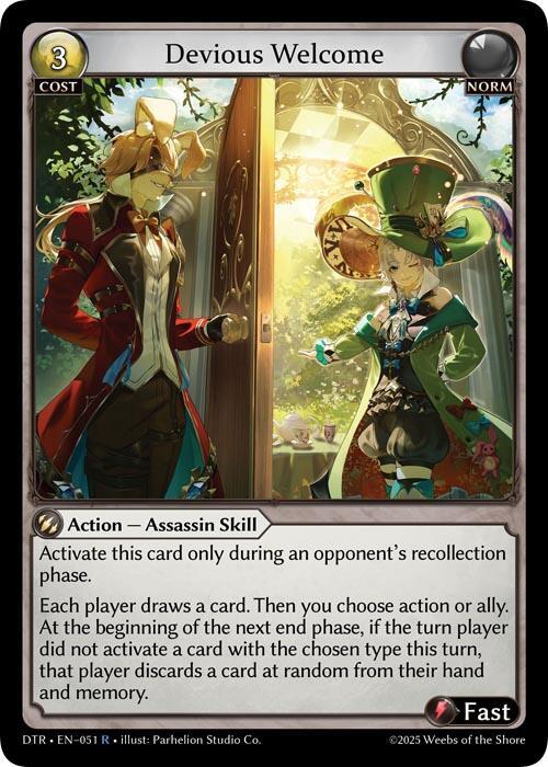 [DTR] Devious Welcome — 051