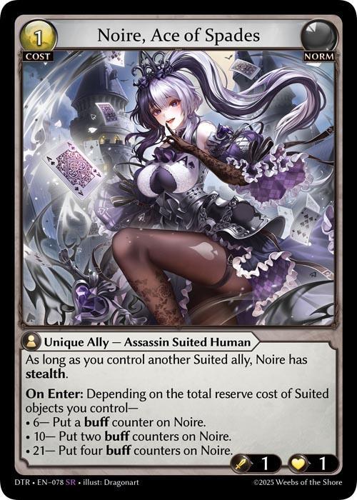 [DTR] Noire, Ace of Spades — 078