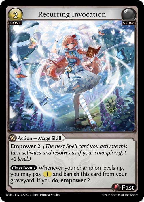 [DTR] Recurring Invocation — 082