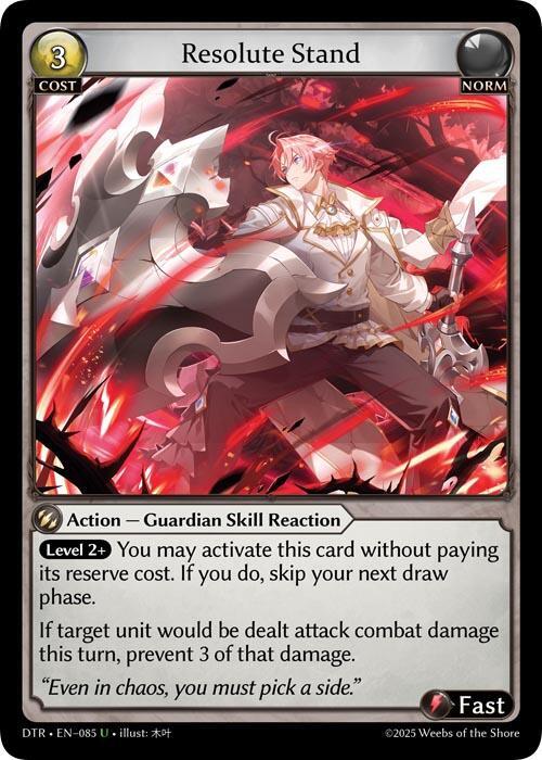 [DTR] Resolute Stand — 085