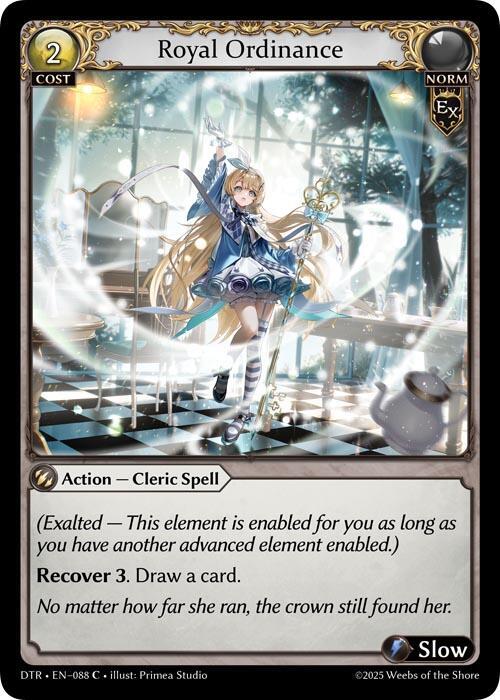 [DTR] Royal Ordinance — 088
