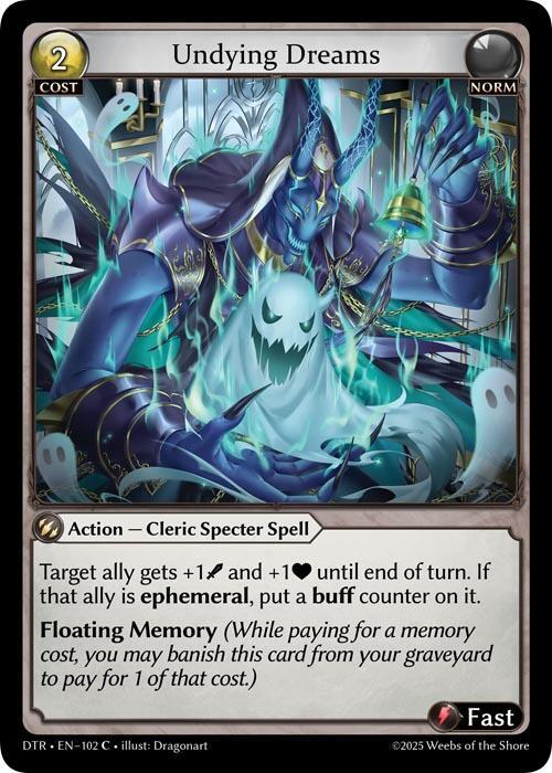 [DTR] Undying Dreams — 102