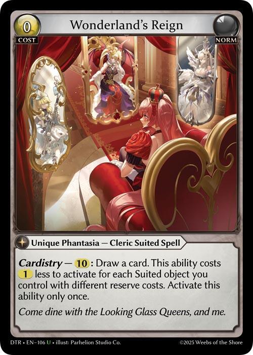 [DTR] Wonderland's Reign — 106