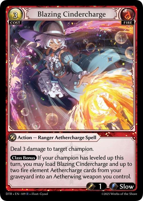 [DTR] Blazing Cindercharge — 109