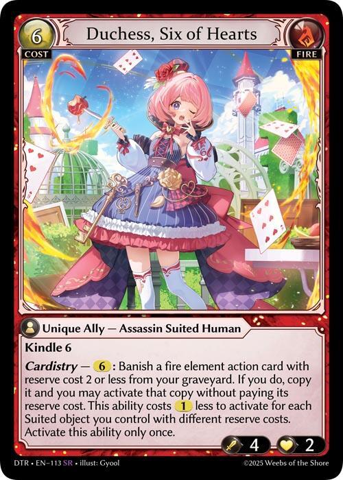 [DTR] Duchess, Six of Hearts — 113