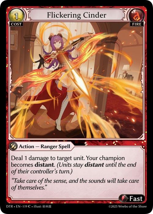 [DTR] Flickering Cinder — 119