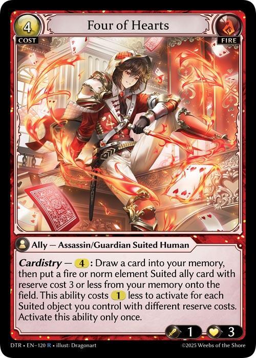 [DTR] Four of Hearts — 120