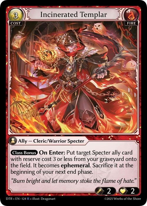 [DTR] Incinerated Templar — 124