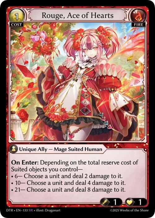 [DTR] Rouge, Ace of Hearts — 133