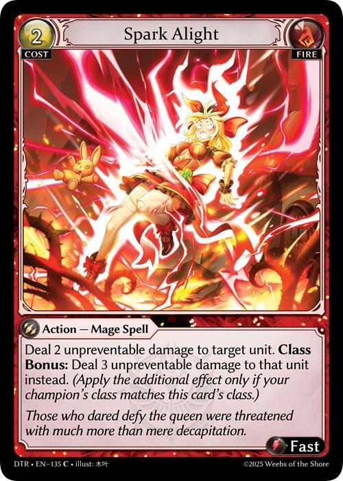 [DTR] Spark Alight — 135