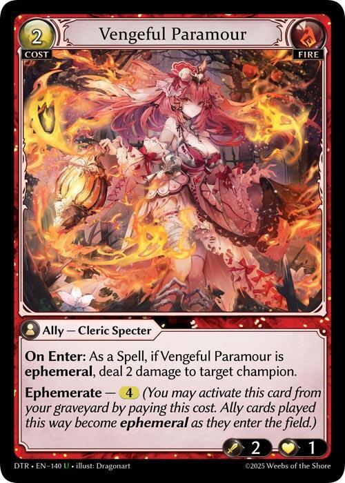 [DTR] Vengeful Paramour — 140