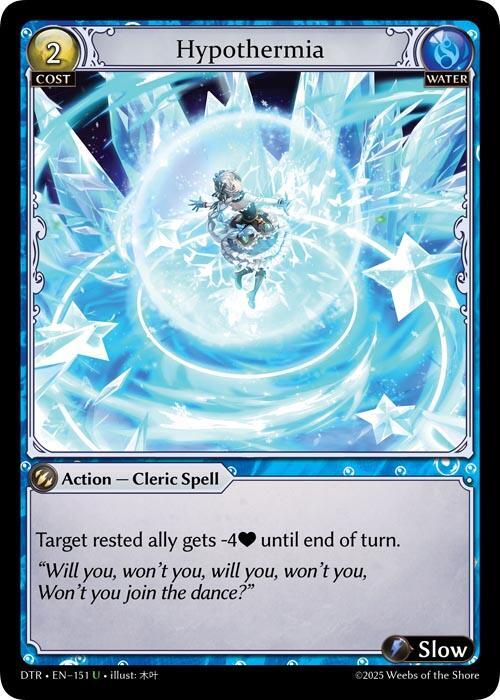 [DTR] Hypothermia — 151