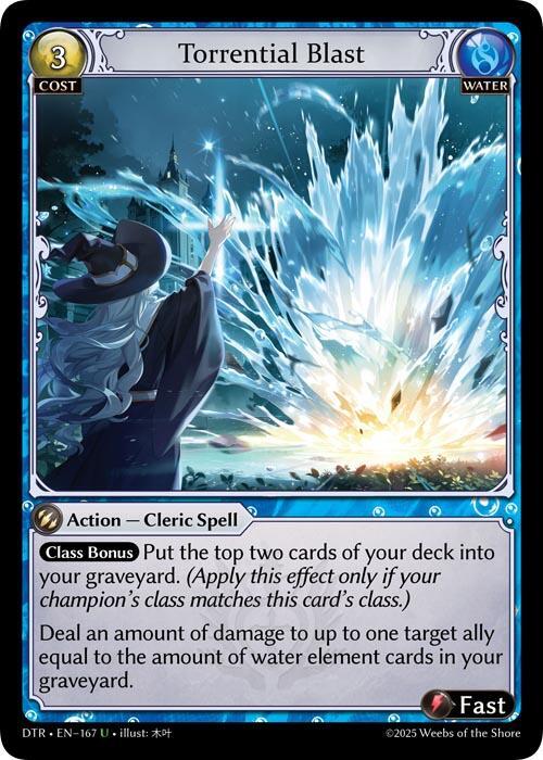 [DTR] Torrential Blast — 167